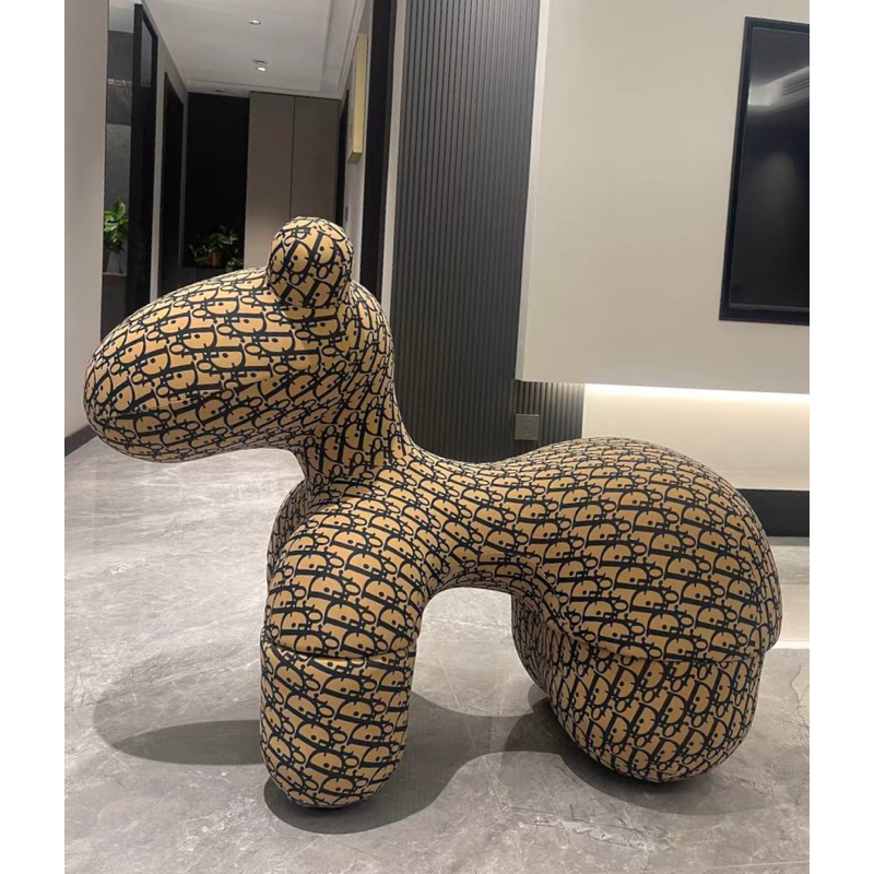 Pony Chair Dior, Ghế Thú Cưng Cao Cấp Decor Nhiều Hoạ Tiết
