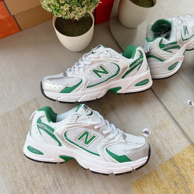 GIÀY THỂ THAO SIÊU TÔN DÁNG NB530 xám xanh lá