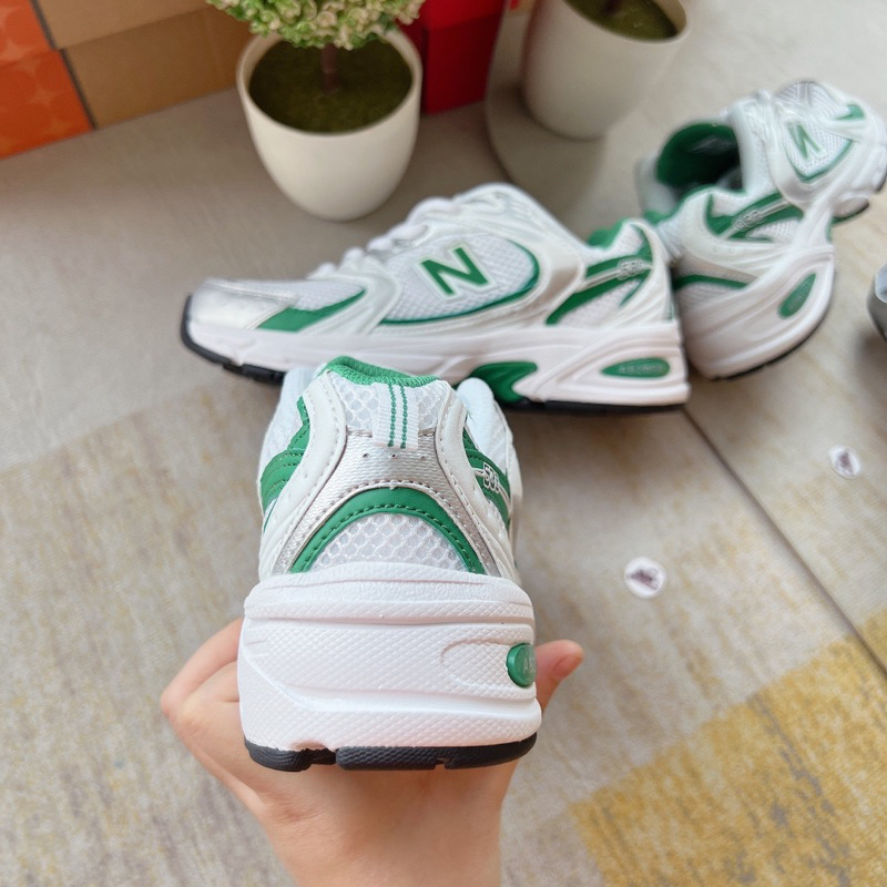 GIÀY THỂ THAO SIÊU TÔN DÁNG NB530 xám xanh lá