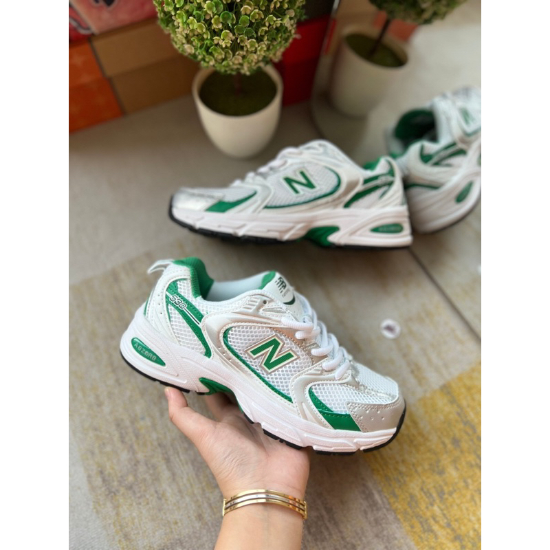 GIÀY THỂ THAO SIÊU TÔN DÁNG NB530 xám xanh lá