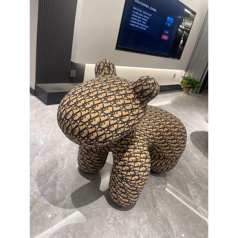 Pony Chair Dior, Ghế Thú Cưng Cao Cấp Decor Nhiều Hoạ Tiết