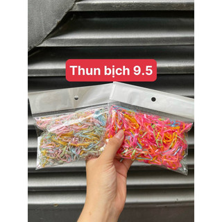 Bịch túi thun cột tóc màu siêu co giãn dai bền đẹp