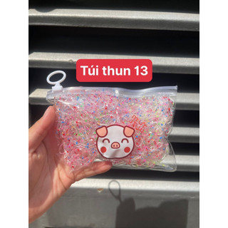 Bịch túi thun cột tóc màu siêu co giãn dai bền đẹp