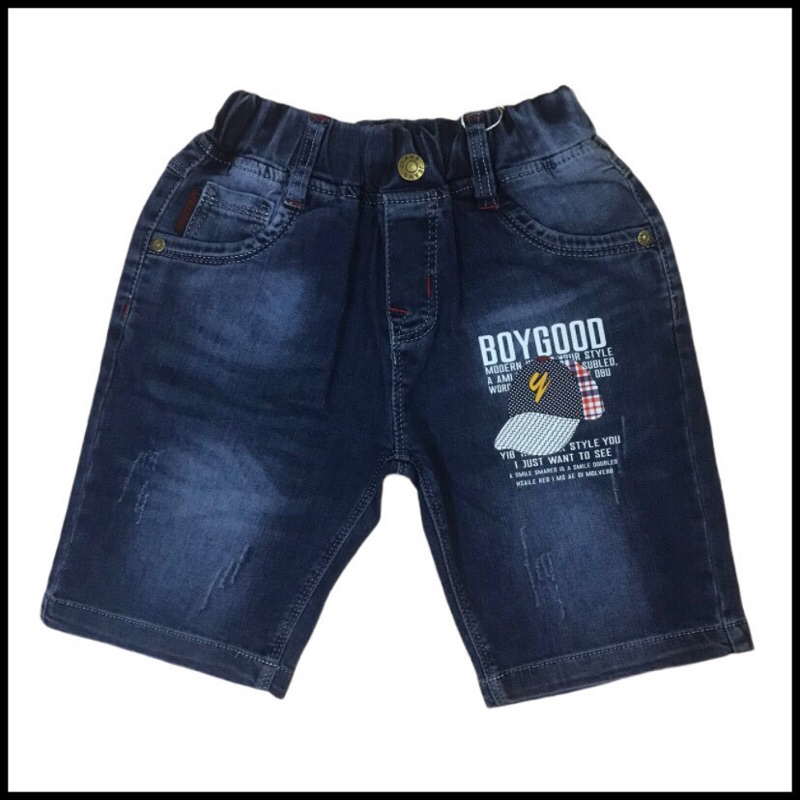Quần short bò bé trai Cao Cấp từ 3 -10 Tuổi, Quần Short Jeen Trẻ Em Vải Jeen Thun Co Giãn 4C Mềm Mại Size Từ 13 -32 kg