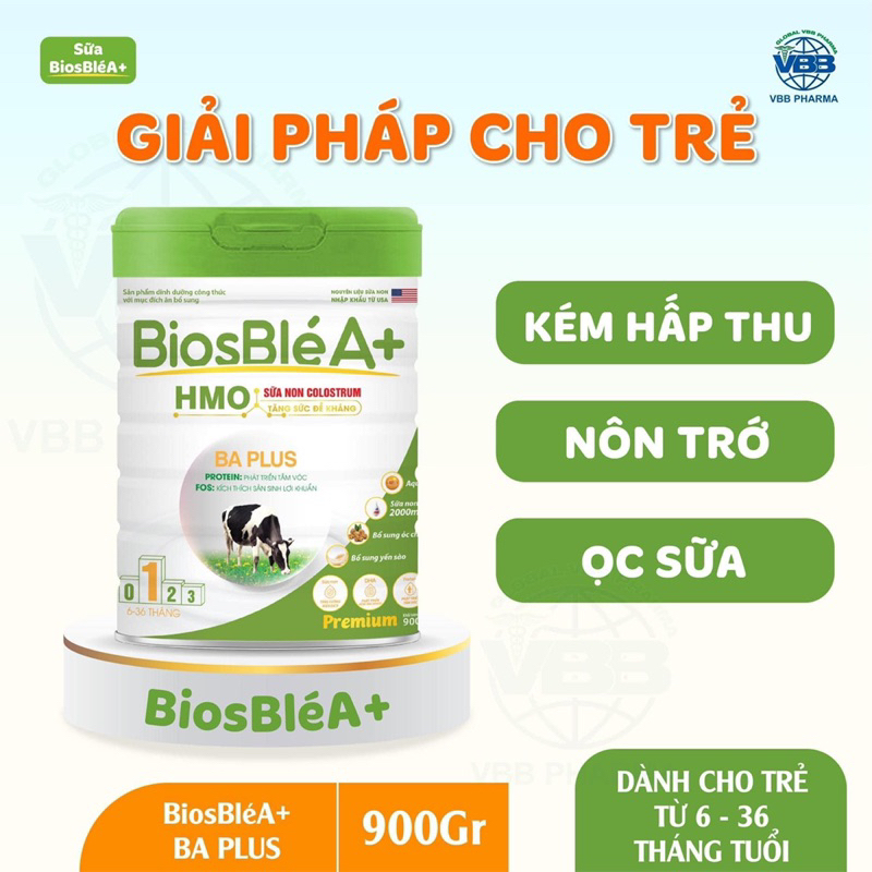BiosBlé A+ Ba plus Sữa bột