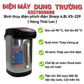 Bình thuỷ điện sharp 4,8 lít ks-229