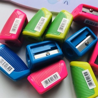 Gọt chì deli màu sắc - chuốt chì đệm su 0520 - pencil sharpener 0520