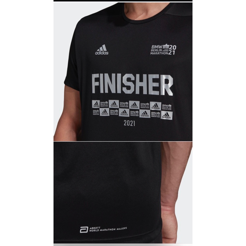 Áo thun Adidas authentic BERLIN MARATHON FINISHER size S