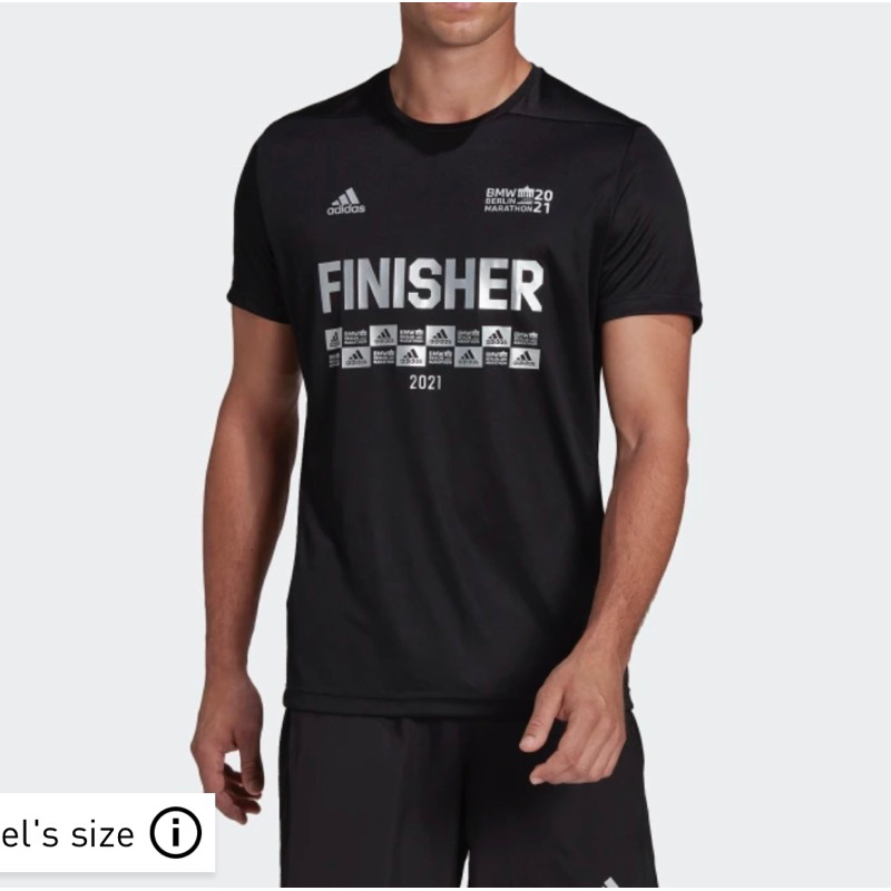 Áo thun Adidas authentic BERLIN MARATHON FINISHER size S