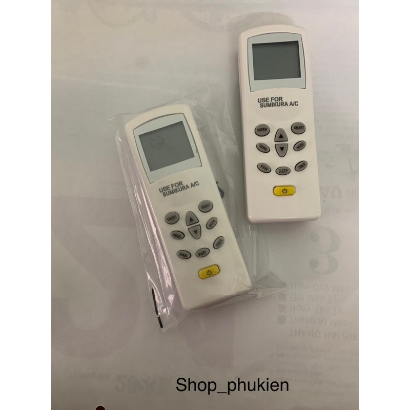 Remote máy lạnh Sumikura - Điều khiển điều hoà Sumikura (mẫu 1)