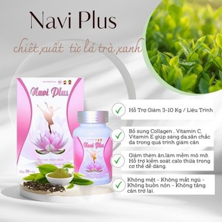 Giảm cân navi plus hỗ trợ giảm từ 3-10kg/lt❤viên uống giảm cân navi plus hỗ trợ giảm cân nhanh cho cơ địa lờn lì
