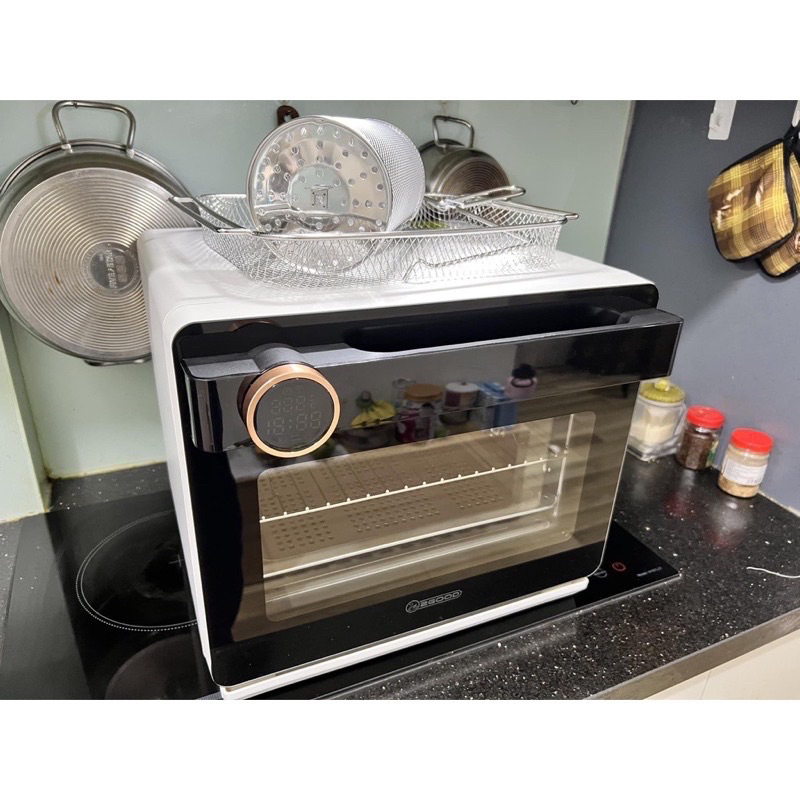 Nồi chiên không dầu kèm hấp 2GOOD S100 Inox dung tích 20 lít