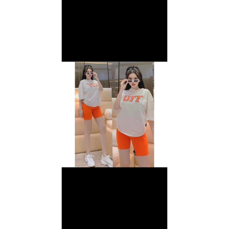 Quần Legging Đùi Rainbow Thái Lan