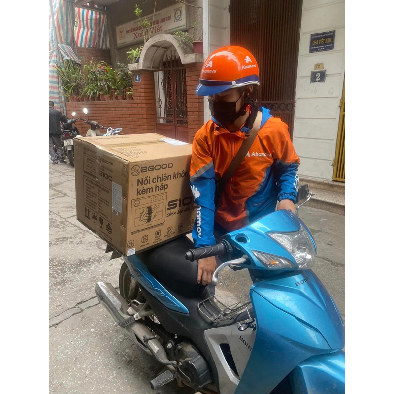 Nồi chiên không dầu kèm hấp 2GOOD S100 Inox dung tích 20 lít