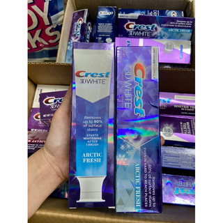 Kem đánh răng làm trắng răng crest mỹ 3d white arctic fresh