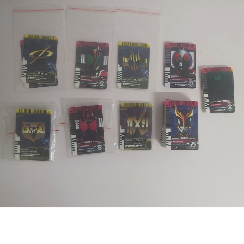 Đồ chơi Rider card In giấy csm dx bootleg đọc được  của series phim Siêu nhân Kamen rider Decade