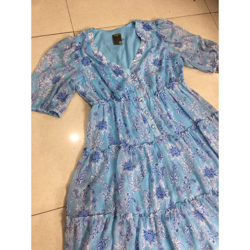 Đầm Taylor dress cúc bọc size 4,6 đều vừa ( 3 màu đ