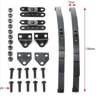 Bộ 4 lò xo giảm xóc,nhíp lá thép rc4wd d90 tỉ lệ 1/10