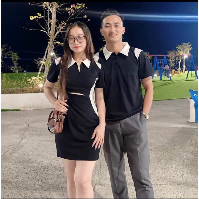 🔥🔥 siêu phẩm best seller couple đen hở eo siêu hot