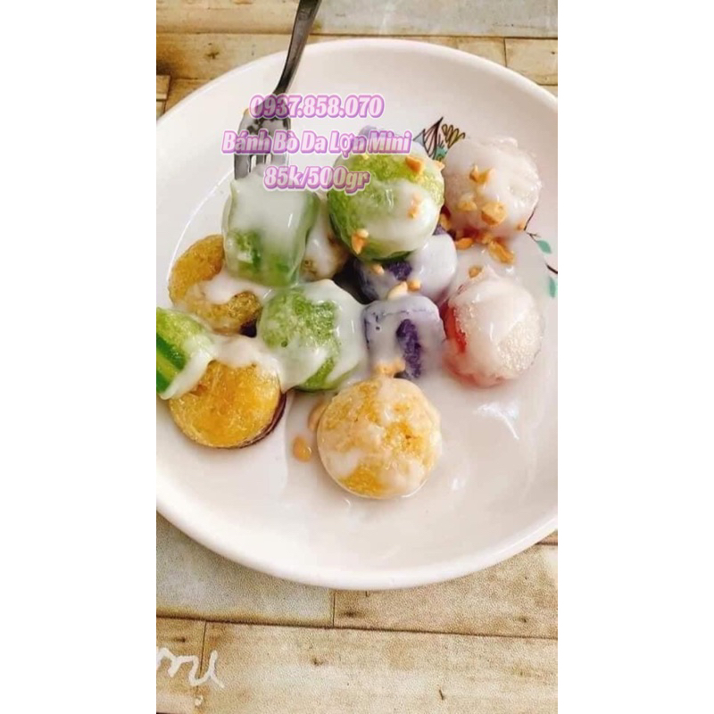 Bánh Bò Da Lợn Mini