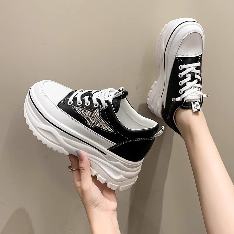 (XINH XINH ORDER) [ Hàng order ] giày thể thao đế độn 8cm