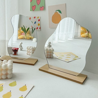 Gương chống vỡ decor phòng hình mây, hạt xoài và mặt trăng