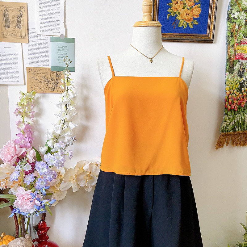 Áo dây voan Cotton:On