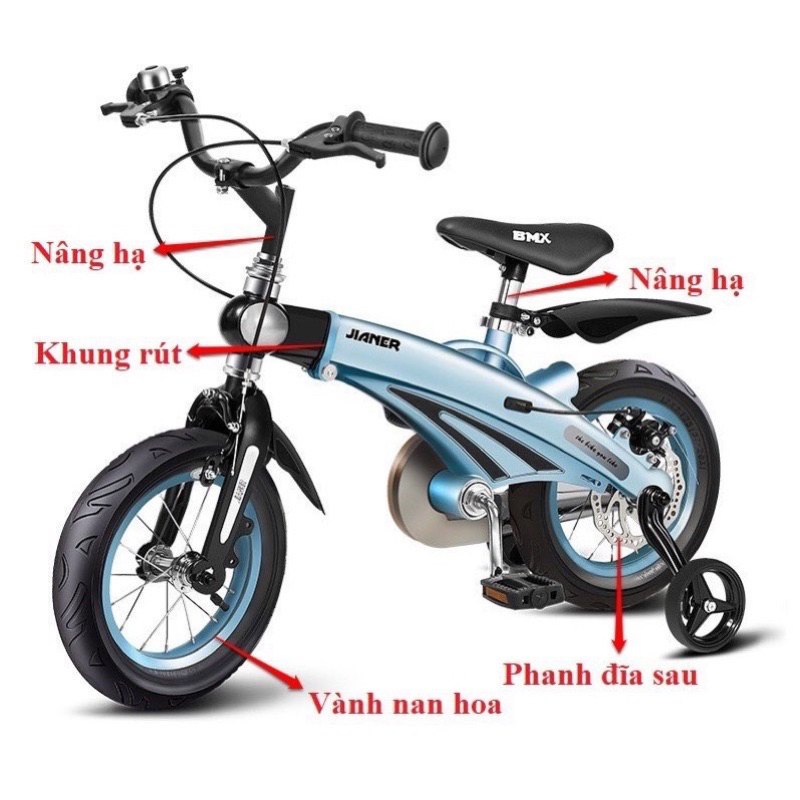 Xe đạp nhập khẩu chính hãng Jianner S1 (khung nhôm)