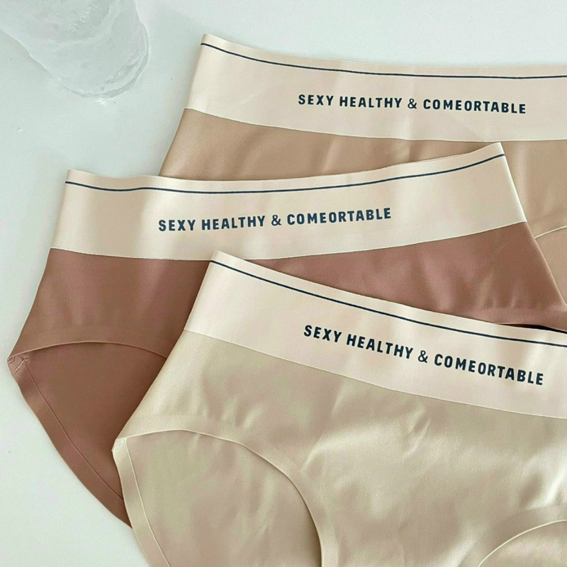 QUẦN LÓT NỮ, QUẦN LÓT ĐÚC SU KHÔNG ĐƯỜNG MAY CAO CẤP SEXY HEALTHY CẠP KẺ ĐEN