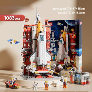 Lego lắp ráp tàu con thoi 1083pcs