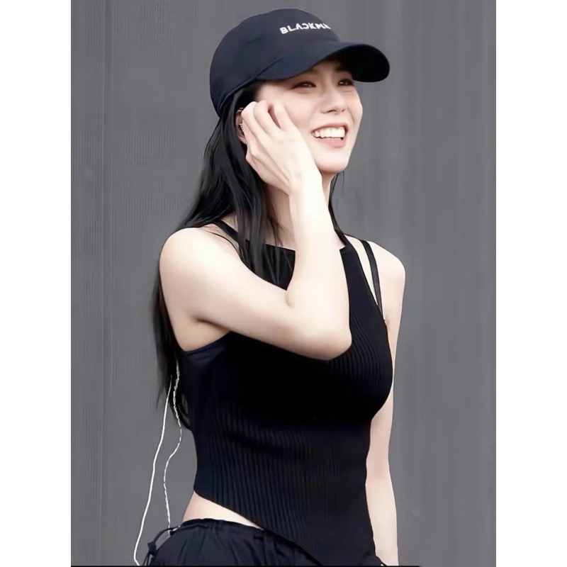 Áo yếm nữ hai dây giống Jennie,Jisoo BLACKPINK, Danielle NewJeans