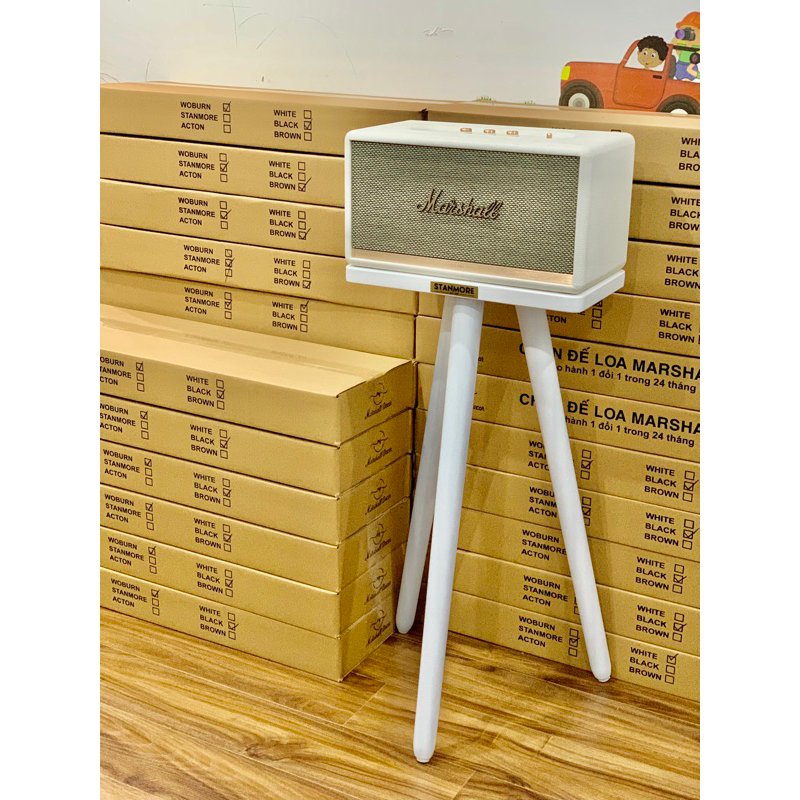 Chân đế loa Marahall stanmore 2-3 gỗ