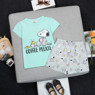 BỘ THUN COTTON  BÉ GÁI SIZE ĐẠI