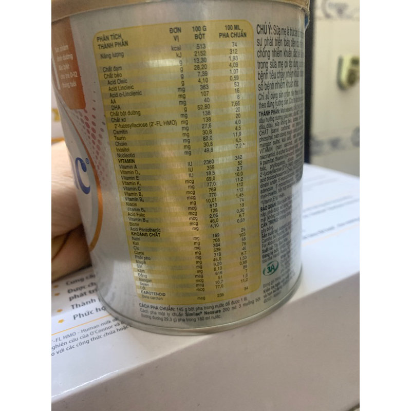 Sữa Similac Neosure số 1 - 370g