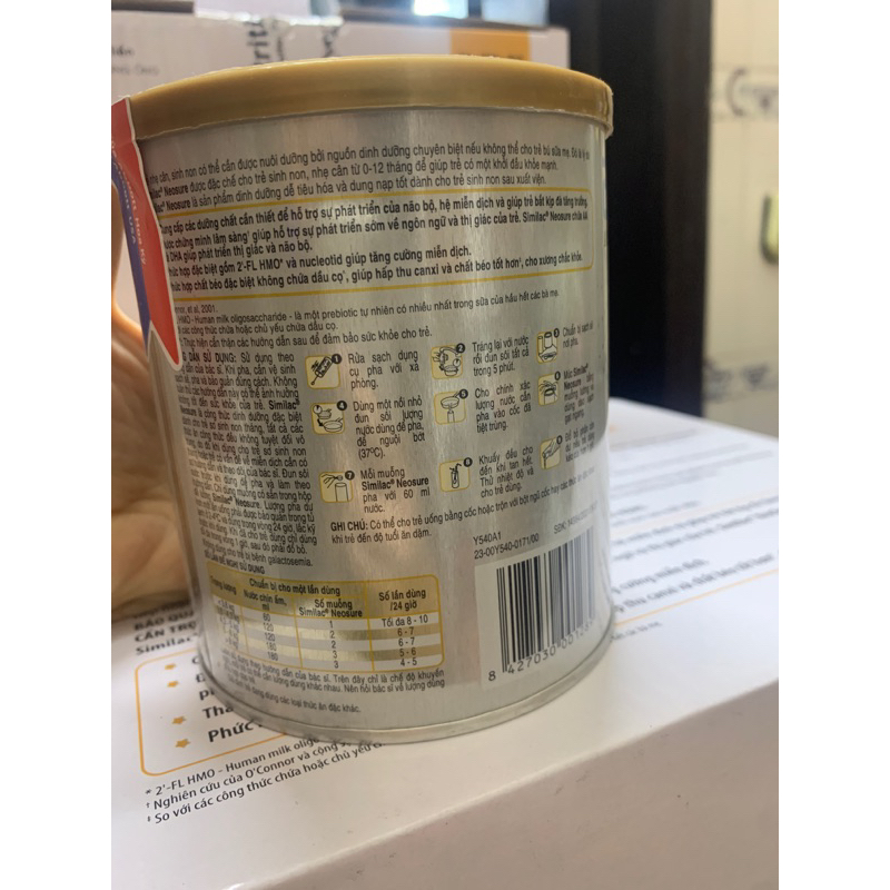 Sữa Similac Neosure số 1 - 370g