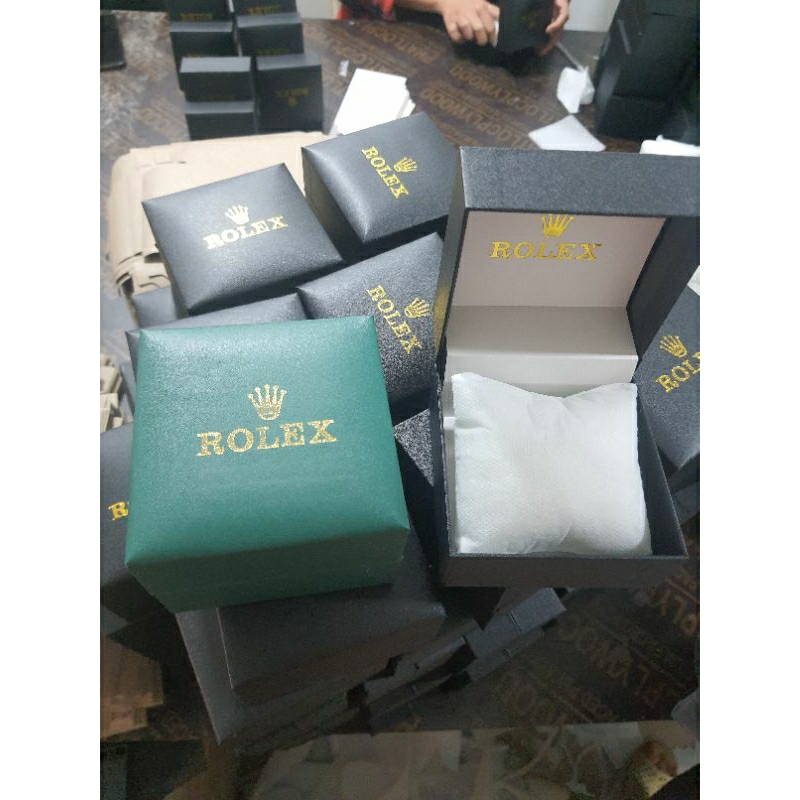Hộp Đồng hồ Rolex Màu Xanh