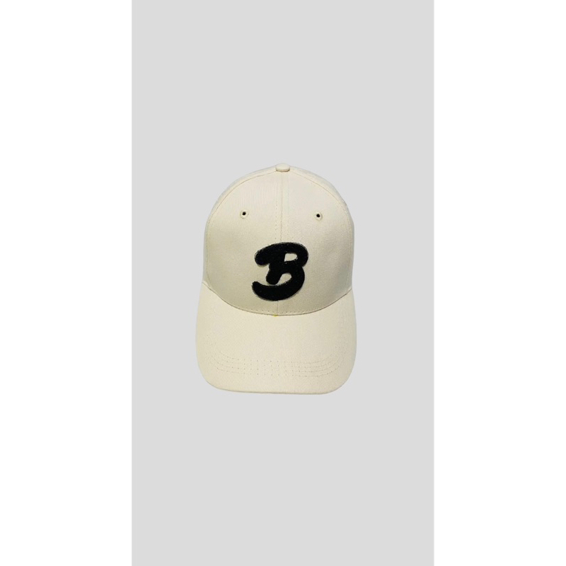 MŨ KẾT LƯỠI TRAI PHOM CỨNG THÊU LOGO CHỮ B nổi - Mũ kết thời trang nam nữ