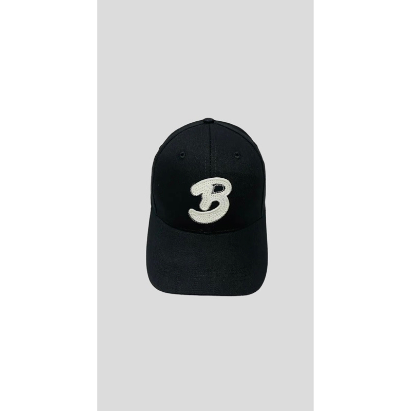 MŨ KẾT LƯỠI TRAI PHOM CỨNG THÊU LOGO CHỮ B nổi - Mũ kết thời trang nam nữ