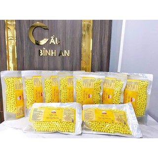 Viên nghệ mật ong phấn hoa Cầu Bình An túi zip 500gr to bự đẹp da hỗ trợ hết đau dạ dày