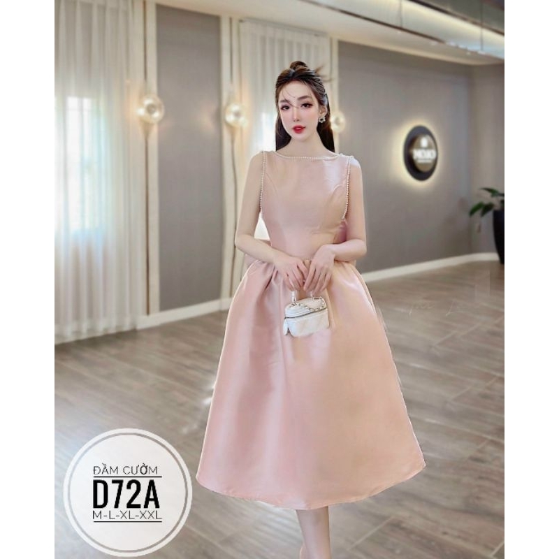 Đầm Xoè Hở Lưng Big Size
