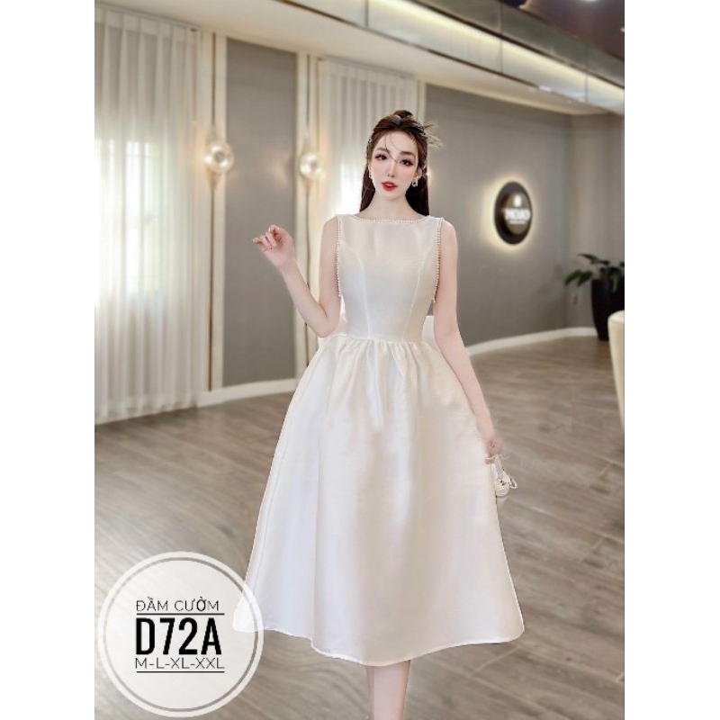 Đầm Xoè Hở Lưng Big Size