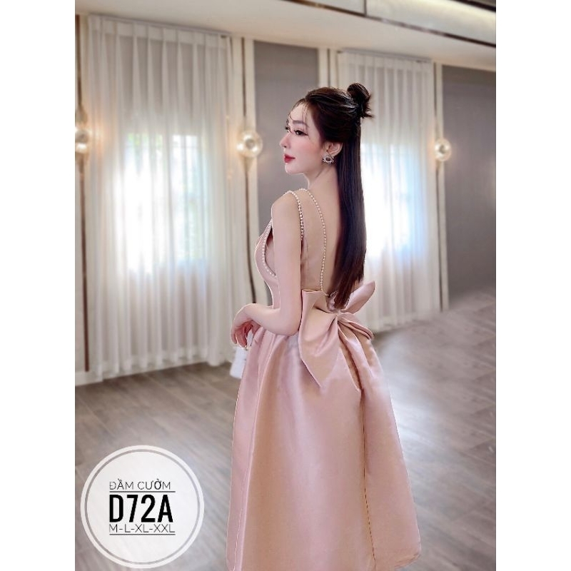 Đầm Xoè Hở Lưng Big Size