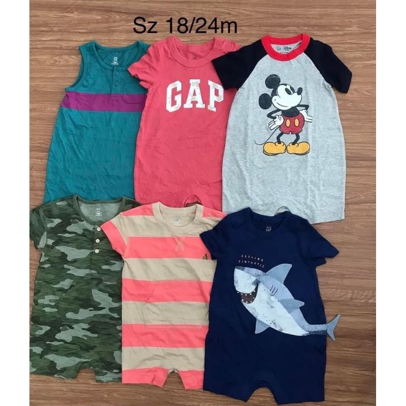 Body đùi Baby Gap cotton cho bé hình thật