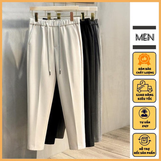 Quần âu nam cạp chun, Quần tây nam cạp chun kiểu dáng Hàn Quốc Baggy