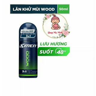 Lăn khử mùi Xmen Wood 50ml
