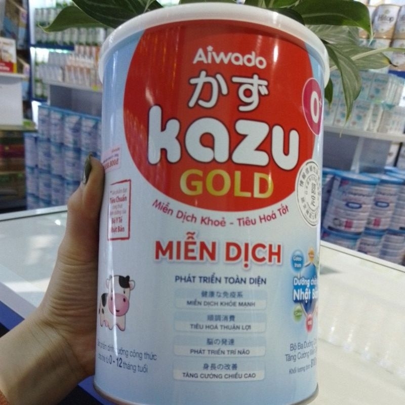 sữa kazu gold miễn dịch 0+