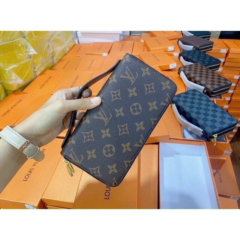 Ví Cầm Tay LV Nhiều Ngăn 2 khóa cao cấp - Windy.com