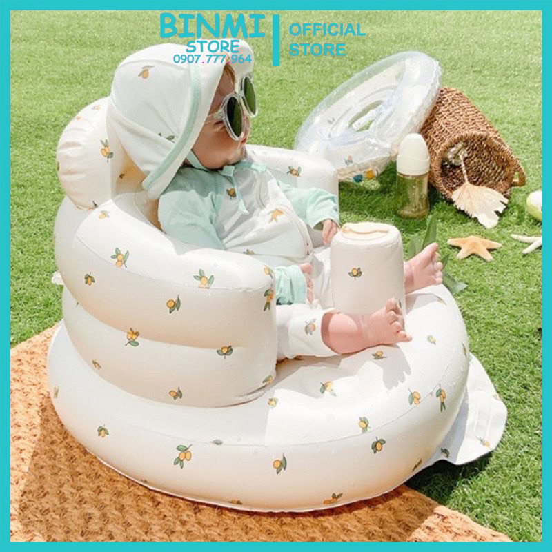 Ghế Hơi Tập Ngồi Cho Bé PLAYING Bar Bot - Họa Tết Cao Cấp Cho Bé Từ 6M+