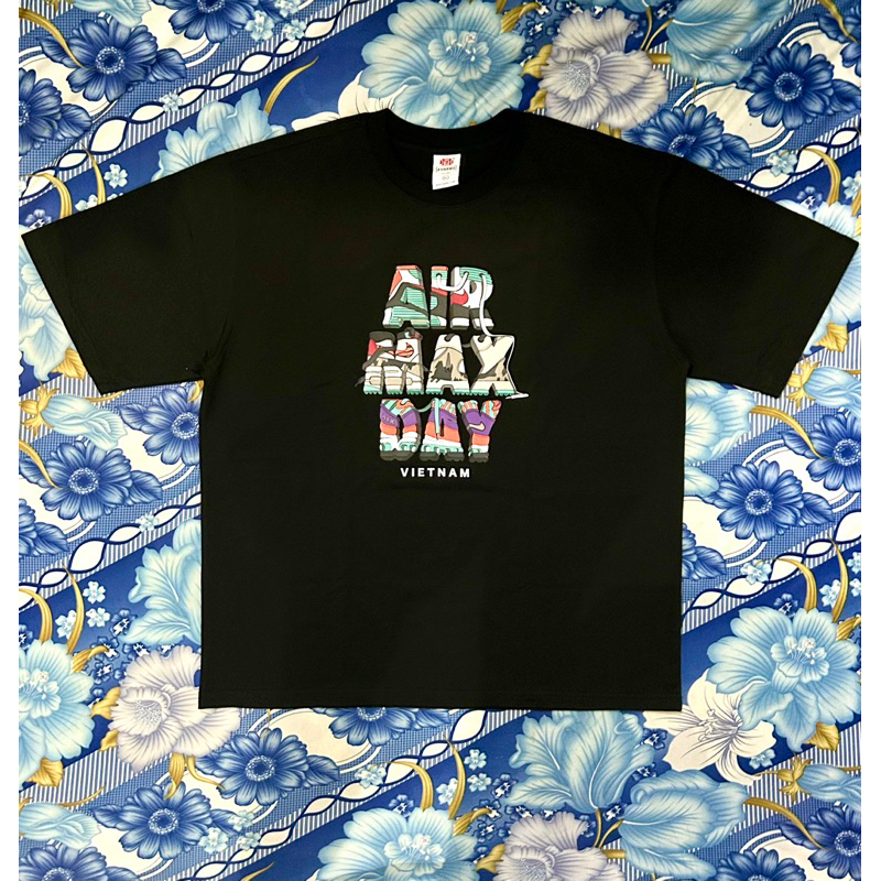 HNBMG x HEAT FACTORY x TOKYO SNEAKER TEAM AMD 2023 T-SHIRT/ BLACK