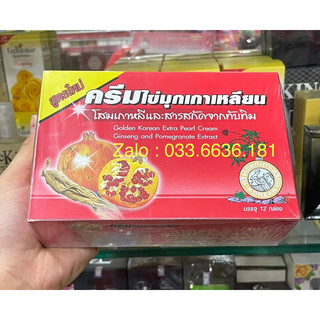12 hủ sâm lựu đỏ chuẩn hàng Thái Lan loại 1
